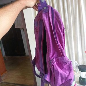 Purple Kipling Backpack