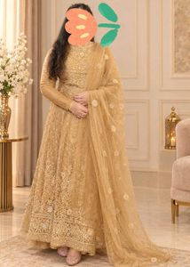 Stunning Golden party wear gown