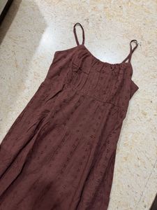 (S) Brown Dress