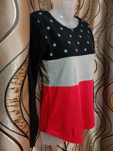 Three Shaded Top For Girls