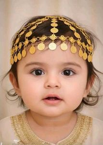 Exquisite Gold Coin Headpiece