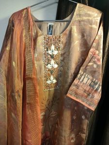 New Elegant Printed Kurta Set