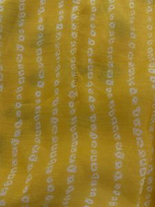 Yellow Embroidered With Mirror  Work Kurta Kaftan