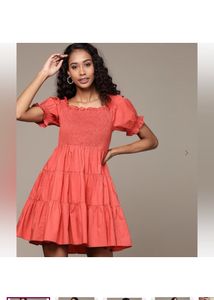 LABEL RITU KUMAROff-Shoulder Fit & Flare Dress