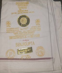 2 Dhoti And  Two Gamcha