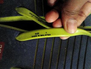 Imported Blue &amp; Yellow Flip Flops