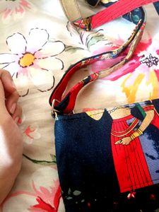 Unique Print Sling Bag