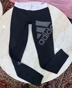 Adidas Black Leggings with Logo