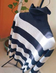 Striped Knit Sweater
