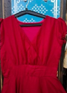 Elegant Red long Dress