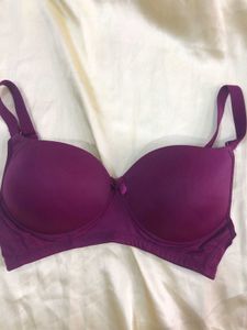 Plum Padded Bra