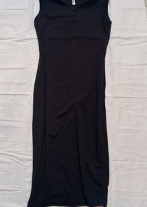 Black Bodycon Midi Dress