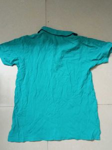 Turquoise Polo T-Shirt