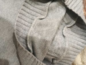 Cropped Knit Sweater