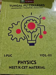 I-PUC Physics NEET/K-CET Material Books