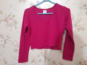 Long Sleeve Crop Top