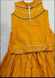 Ethnic Yellow Kurta Set
