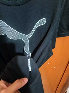 Puma Black Graphic T-Shirt