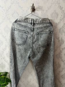 Acid Wash Mom Jeans