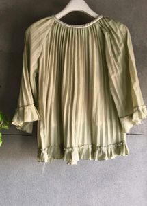 Chic Pleated Kurta Top