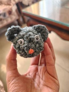 Handmade Crochet Mouse Toy
