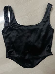 Satin Corset Top