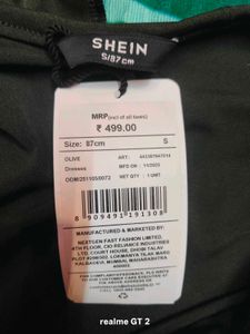 Shein One Shoulder Ruffle Sleeve Ruched Bodycon