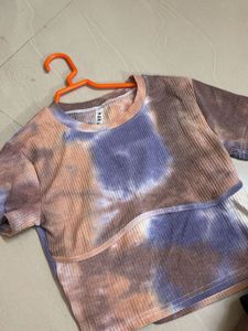 Tie-Dye Crop Top