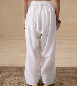 Elegant White Farshi Shalwar
