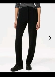 M&amp;S black joggers (Straight)