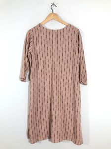 Beige Printed Kurtas(Women’s)