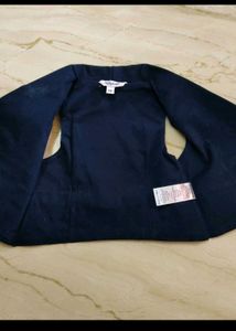Cute Navy Blue Vest