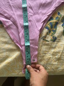 Zara Pink Long Sleeve Bodysuit - Size M