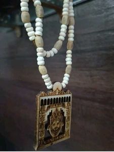 Unique Beaded Necklace with Pendant