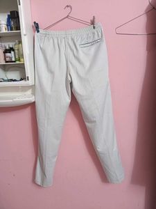 Men's White Track trousers
