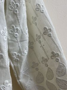 White Chikankari Kurta