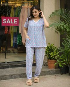 Cozy Floral Print Pajama Set