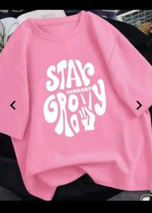 pink graphic t shirt
