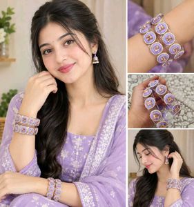 Elegant Purple Banarasi Silk Saree