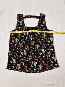 Women's Only Floral Sleeveless Top