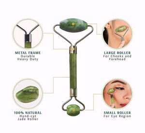 Jade Roller And Gua Sha Set