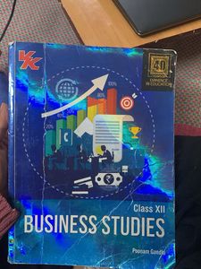 Class XII CBSE Business Studies Book