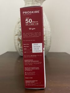 Proskire Sunscreen Gel New