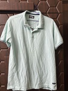 Light Blue Flying Machine Polo T-Shirt