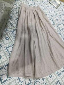 Stylish Beige Skirt