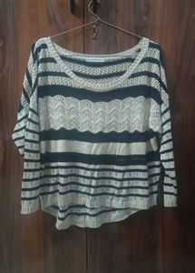 Cottagecore knit pullover sweater