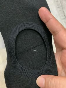 Black No-Show Socks