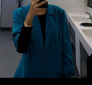 Stylish Teal Blazer