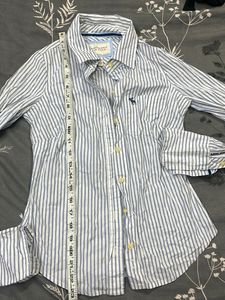 Abercrombie &amp; Fitch Striped Button-Up Shirt