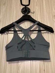 Fitkin Sports Bra Padded Sea Green Size M/ 32B